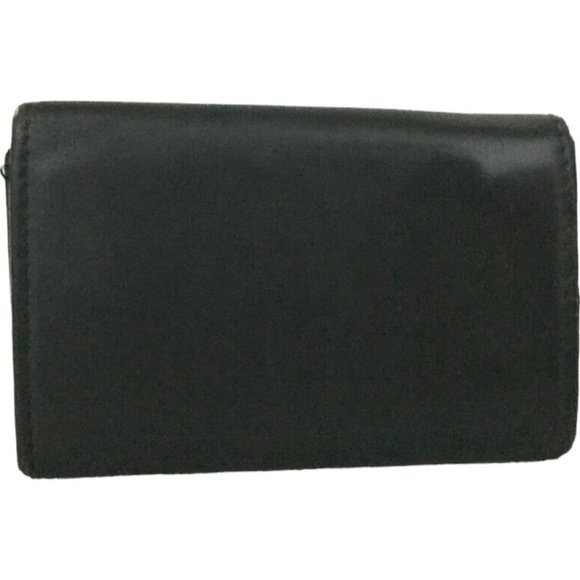 743129S Gucci Key Case G Logo 6 Ring Black Leather - Picture 2 of 9